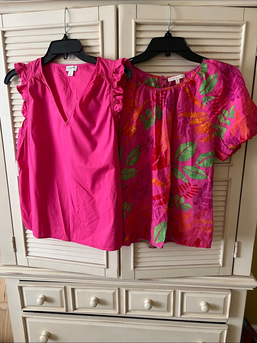 2 shirts for $10. J Crew and Skies are Blue